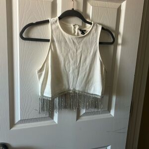 Ribbed crop top
